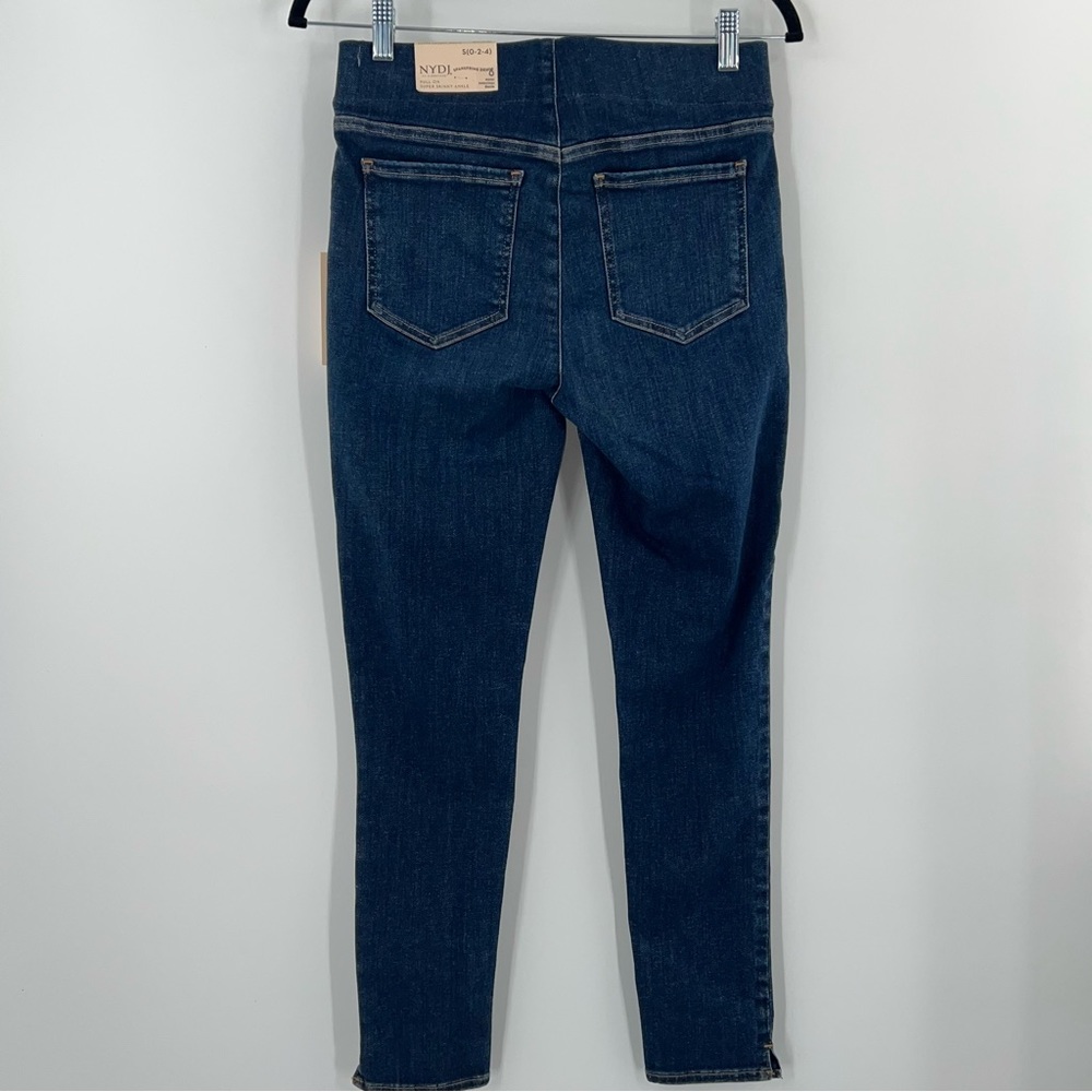 NYDJ Super Skinny Ankle Pull-On Jeans in Clean Vista size Small NWT - Picture 5 of 12
